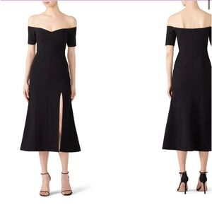Jill Stuart Marisol Off-The-Shoulder Midi Dress